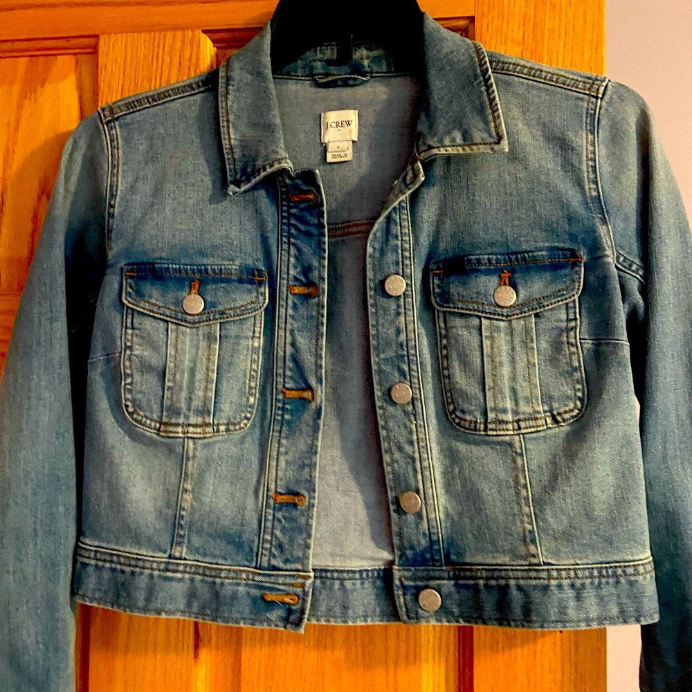 Denim short jacket by J crew